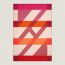 H Diagonale blanket, carmin/grenadine, no stock