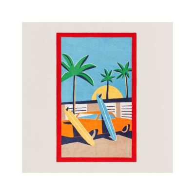 Apres la Vague beach towel