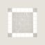 Cabriole blanket, gris perle