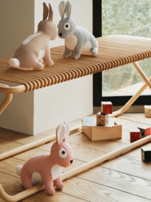 Celestin rabbit plush, View: front, front, view 2 of 4