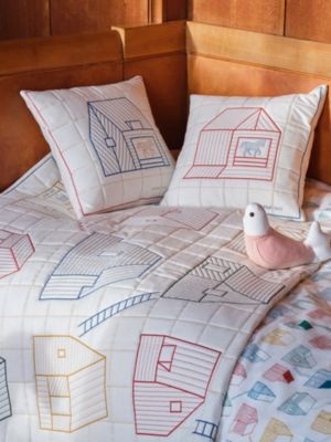 Coussin Les Cabanes, Vue: vue de face, front, vue 2 sur 6