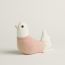 Peluche oiseau Epopée, rose bougainvillier