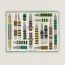 Bride a Bloc blanket, acier/pin