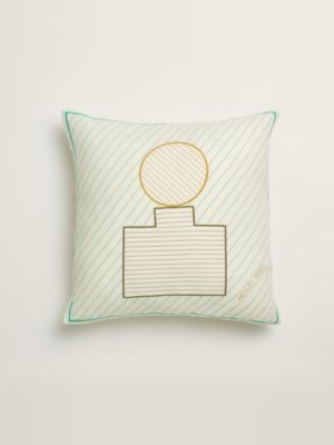 Coussin Objets du Faubourg H, Vue: Vue de dos, back, vue 3 sur 4