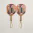 Conjunto de 2 raquetes de praia Balles au Bond, rouge/outremer