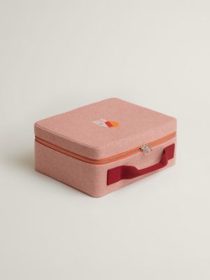 orange/framboise