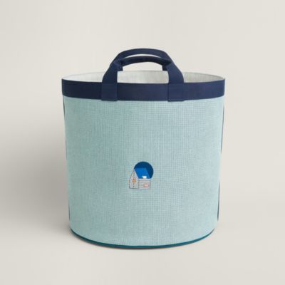 ぬいぐるみ パンダ 《エミール/エポぺ》 - ブルー | Hermès - エルメス  