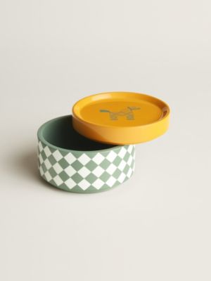 Boîte Animaux Nattés, moyen modèle, Vue: vue de face, front, vue 3 sur 4