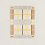 Plaid Avalon Rayon, sable/perle