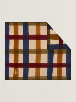 Couverture de lit Tartan Dye, Vue: Vue de dos, back, vue 3 sur 4