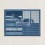 Couvertures Nouvelles blanket, marine