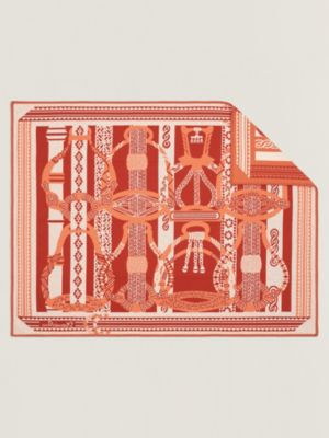 Fantaisie d'Etriers blanket, View: Back, back, view 3 of 5