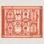 Fantaisie d'Etriers blanket, potiron