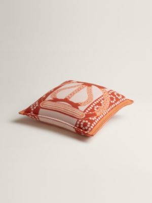 Fantaisie d'Etriers pillow, View: front, front, view 3 of 4