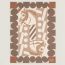 Cheval Joker blanket, brun