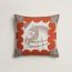 Cheval Joker pillow, rouge H
