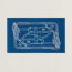Yachting Tatoo Quadrige beach towel, small model, bleu matelot