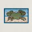 ビーチタオル 《メートル・ナジャー》, ブルー/グリーン/サーブル