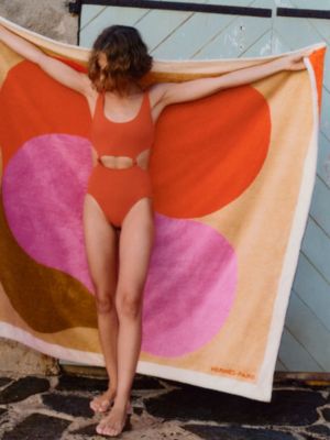 Squeeze beach towel, View: Worn, worn, view 3 of 3