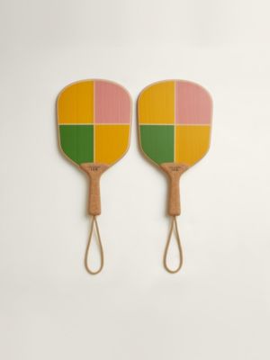 Succulent Sultan set of 2 beach rackets, View: Back, back, view 3 of 4