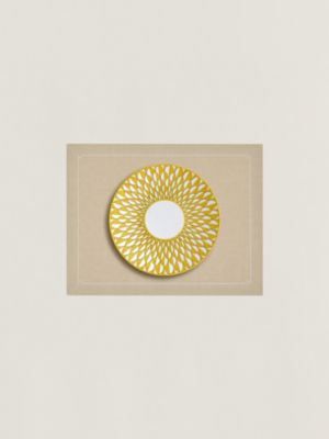 ランチョンマット 刺繍入り 《アンテルリーニュ》, イメージ: 平面図, flat, ビュー5の7