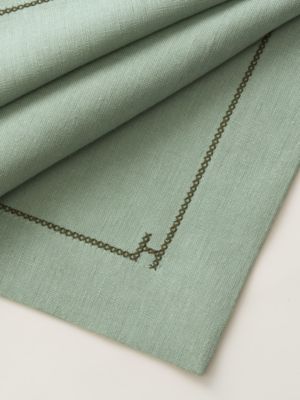 ランチョンマット 刺繍入り 《アンテルリーニュ》, イメージ: 詳細図, detail, ビュー4の8