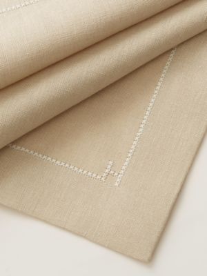 テーブルナプキン 刺繍入り 《アンテルリーニュ》, イメージ: 詳細図, detail, ビュー3の4