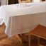 Interligne tablecloth, small model, blanc/naturel