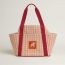 Animaux Nattes nappy bag, orange