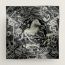 Faubourg of Dreams scarf 100, anthracite/noir/gris, no stock