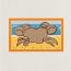 Pareo Maître Nageur, orange/camel/jaune, non disponibile