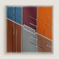 Carré 100 Hermès Optical Perspective, marron/gris/orange, pas disponible