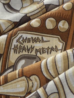 Lenço 100 Cheval Heavy Metal, Exibir: Detalhes, detail, visualizar 3 de 3