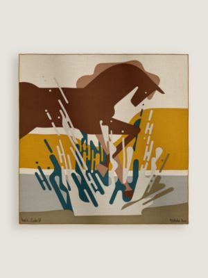 Horse Splas'H 스카프 100