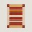 Plaid Avalon Cab, terre cuite