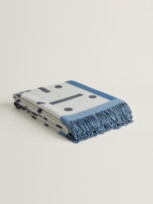 Zebre Zig Zag blanket, View: Folded, folded, view 4 of 5