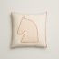 Les Objets du Faubourg Cheval pillow, orange