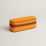 H Clock case, jaune d'or