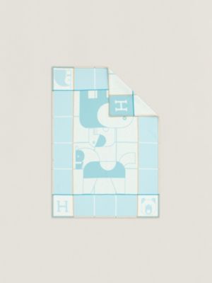 Animaux Blocks毛毯, 檢視: 反面, back, 檢視共3張圖片的第5張