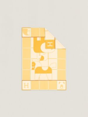 Animaux Blocks blanket, View: Back, back, view 4 of 5