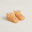 Animaux Blocks booties, miel