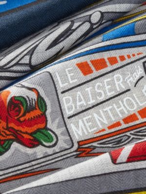 Pit Stop Paddock scarf 100, View: Detail, detail, view 3 of 3
