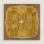 Bouclerie d'Attelage scarf 100, cumin/tourbe/beige