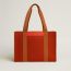 Animaux Blocks nappy bag, brique