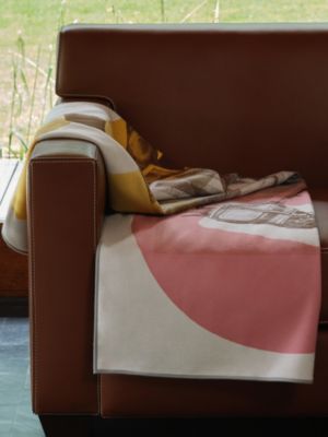 Les 6 Pas du Cheval blanket, View: front, front, view 5 of 5