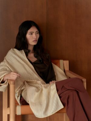 H Partition blanket, View: Worn, worn, view 2 of 7