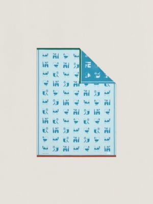 Animaux Blocks毛毯, 檢視: 反面, back, 檢視共3張圖片的第5張