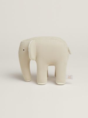 Edmond Animaux Blocks elephant plush, small model, View: side, side, view 2 of 3
