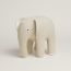 Edmond Animaux Blocks elephant plush, large model, naturel