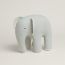 Edmond Animaux Blocks elephant plush, large model, bleu nattier